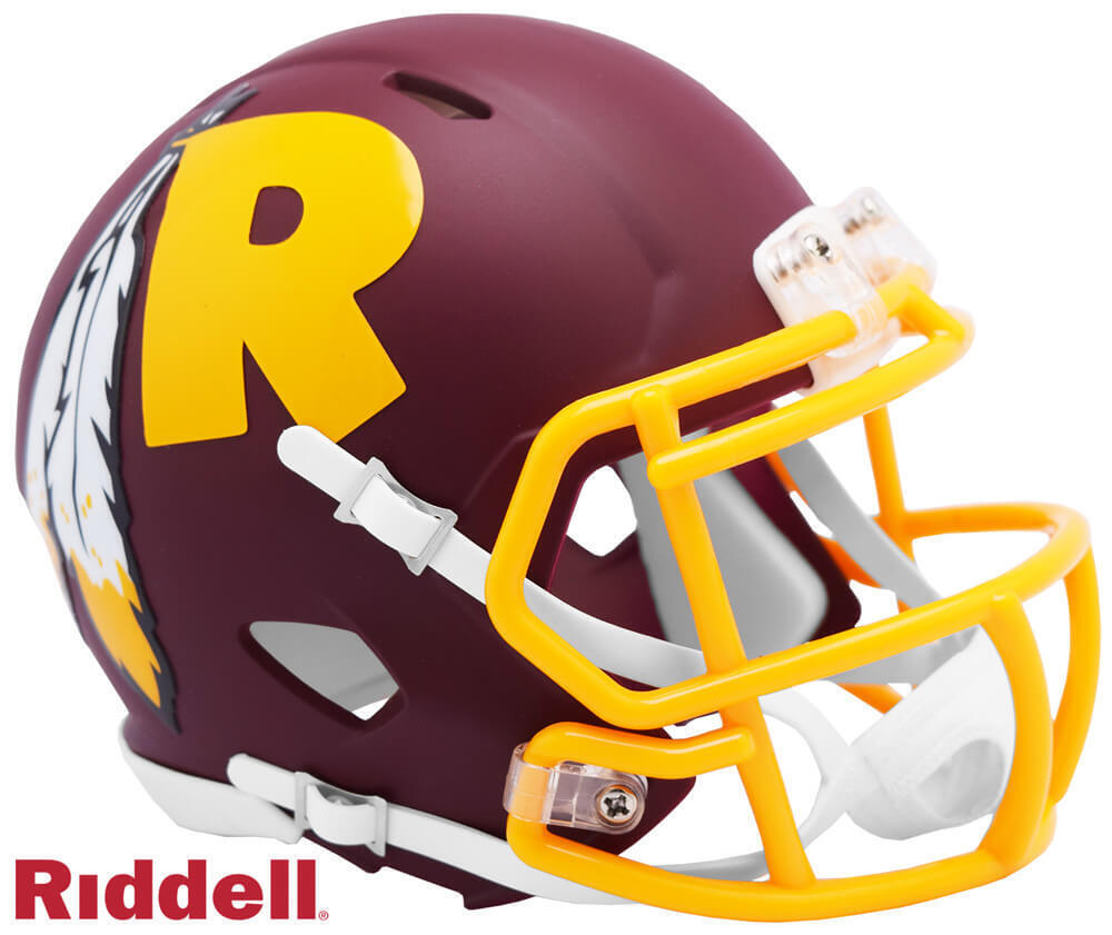Washington Redskins AMP Alternate Series Riddell Speed Mini Washington Redskins AMP Alternate Series Riddell Speed Mini