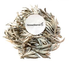 NessaStores California White Sage Smudge Loose Cluster Incense Bulk 1/2 lb JC-1