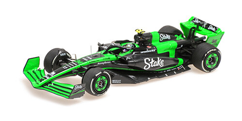 ミニカー Sauber C44 Stake F1 Team KICK 2024 Minichamps 417240124 1/43 STAKE F1 TEAM KICK SAUBER C44 ZHOU