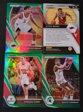 2021-22 Prizm Draft Picks GREEN PRIZMS with Variations You Pick the Card