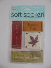 MAMBI Soft Spoken Dimensional Embellishments FALL Harvest Time NIP