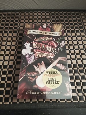 Moulin Rouge (VHS, 2002, Special Edition)  New