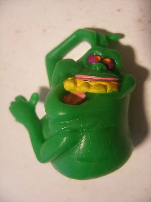 YOLANDA 1986 The Real GHOSTBUSTERS SOS Fantomes PVC SLIMER BOUFTOU Bouffe Tout - Photo 1/3