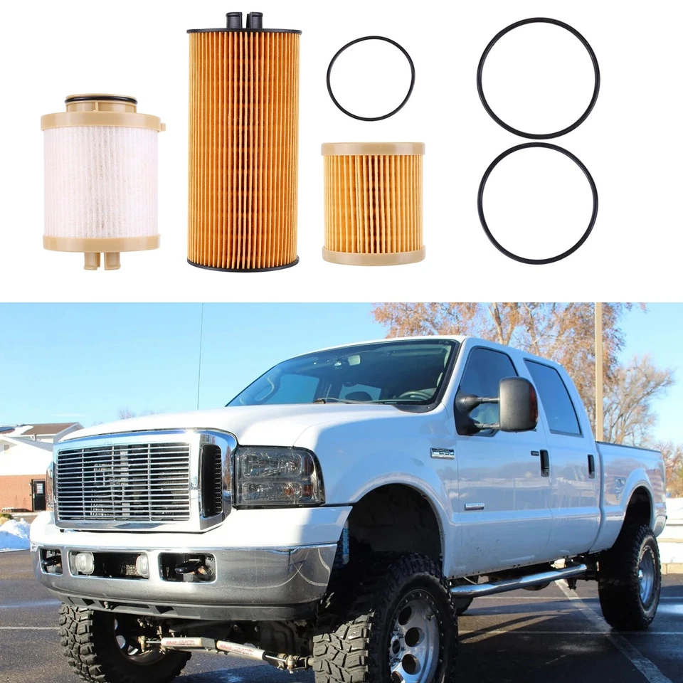 Juego de 10 filtros de combustible FL2016 para Ford F250 Super Duty 2003-07 10XFD4616 Foto 2 de 4