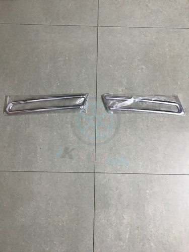 Plate Front Rear Fog Light Lamps Cover Trim 4pcs for Ford Explorer 2011-2015 - Picture 4 of 10