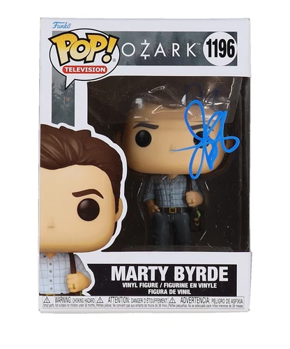 Jason Bateman Signed "Ozark" #1196 Marty Byrde Funko Pop! Vinyl Figure (PSA)