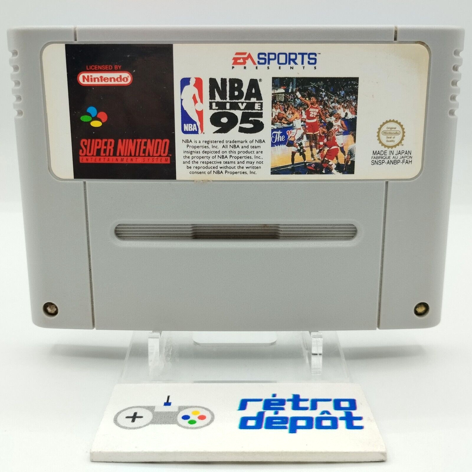 NBA Live 95 / Super Nintendo SNES / PAL / FR / FAH #2