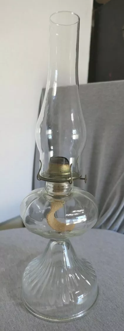 Antique glass kerosene lamps cheap value