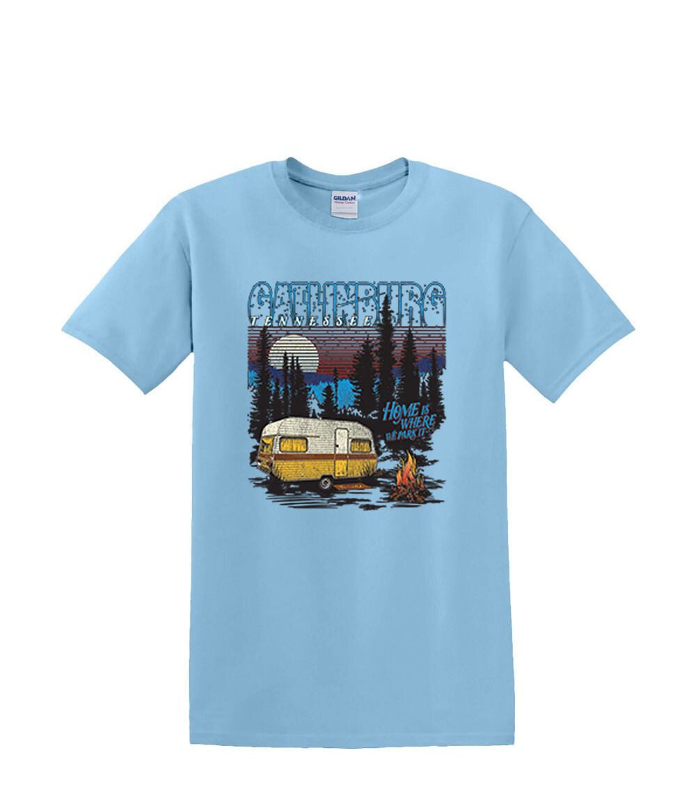 ALTRA T Shirt dalla S alla 2XL 3XL CAMPEGGIO GATLINBERG camper adulto