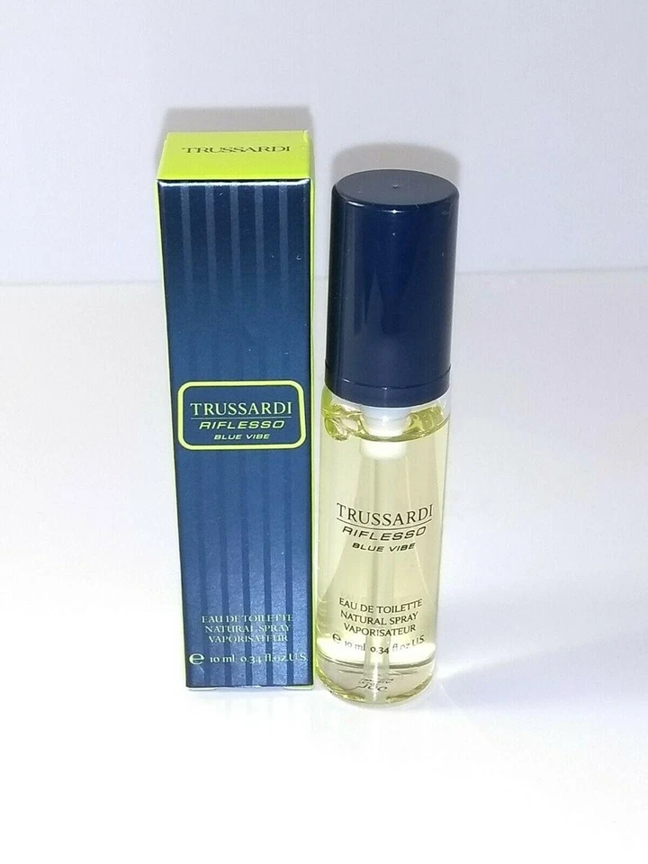 Trussardi Riflesso Blue Vibe Man 10ml Eau de Toilette EDT NEW NEU