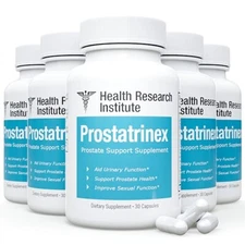 Prostatrinex Prostate Support - 5 Bottles - Official Seller -  100% Natural