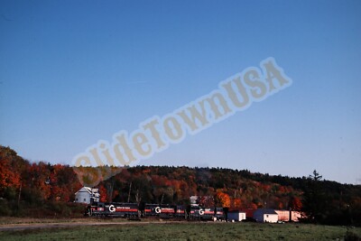 Vintage 1999 Duplikat Zug Dia 327 Boston & Maine Danville ME X8L081