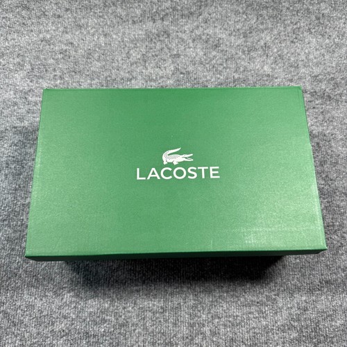 Lacoste Bayliss 119 1 U CMA NWT Men's Navy Leather Sneakers Shoes Size 12 D - Picture 7 of 11