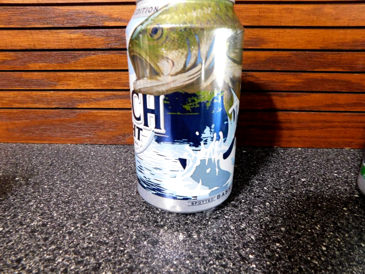 BUSCH LIGHT FISHING CANS (Spotted Bass, White Crappie, Mahi Mahi