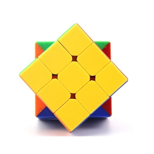 Speed Cube 3x3 Magic Cube Stickerless Puzzle Cube Intelligence Improvement Toys - Image 4 of 4