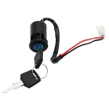 Black Ignition Key Switch For POCKET BIKES ATV U ks51