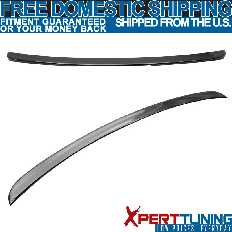FIT For 03-09 Benz E-Class W211 AMG Trunk Spoiler Painted Obsidian Black #197 Foto 4 de 4