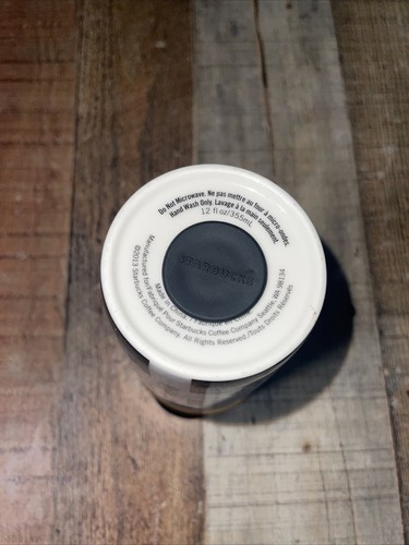 Vaso de cerámica de esmoquin Starbucks Alice & Olivia Traveler 12 oz - Imagen 4 de 9