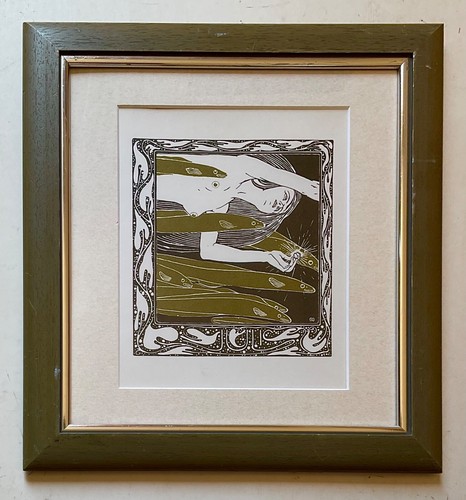 Koloman MOSER (1868-1918), Siebdruck, Akt Symbolist Curiosa WIENER SEZESSION - Bild 10 von 12