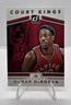 DeMar DeRozan Court Kings Insert Donruss 2017-18 Basketball Card #25 Raptors
