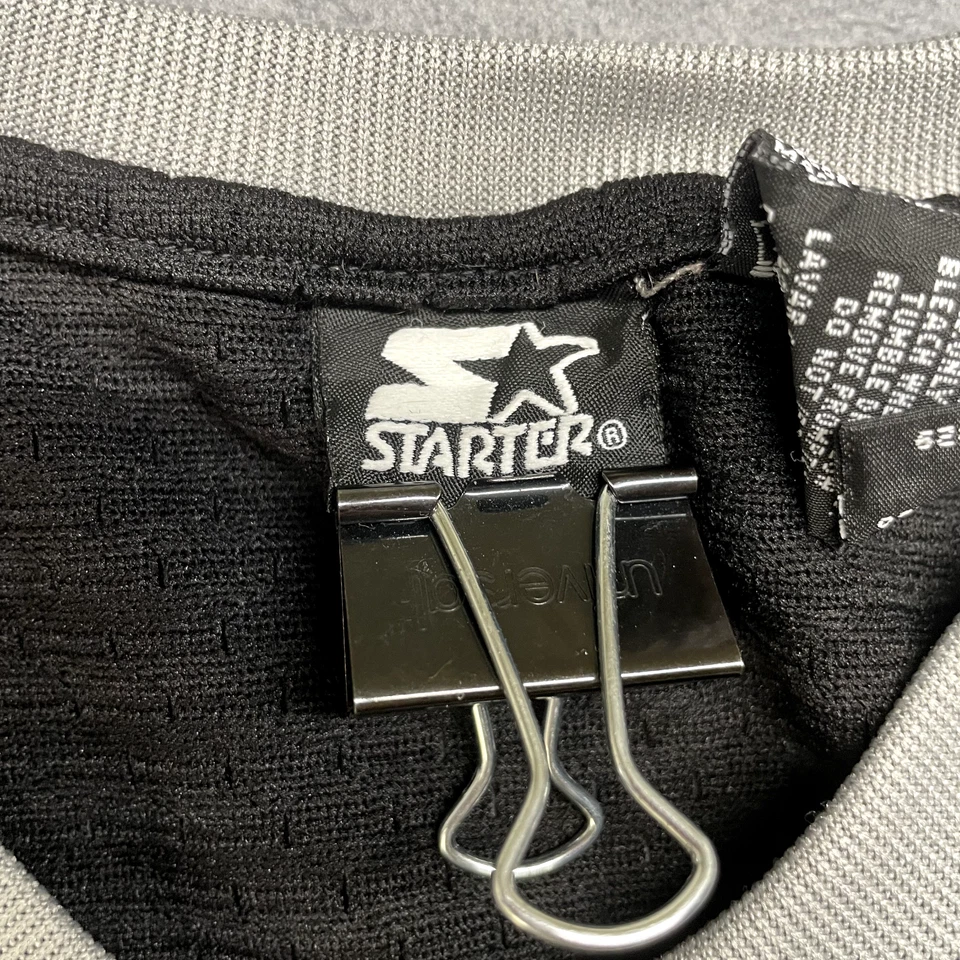 Y2K Starter Hoops Basketball Jersey Black Boy's Size XL 16 / 18 Black - Image 3 of 4