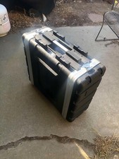 Rack Case 19" wide 4U Space Light Weight Amp, DJ, ABS 16.5" Deep Shell w Screws