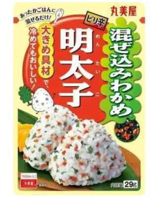 Marumiya Rice Seasoning for Rice Ball Spicy cod roe taste 29g from ...