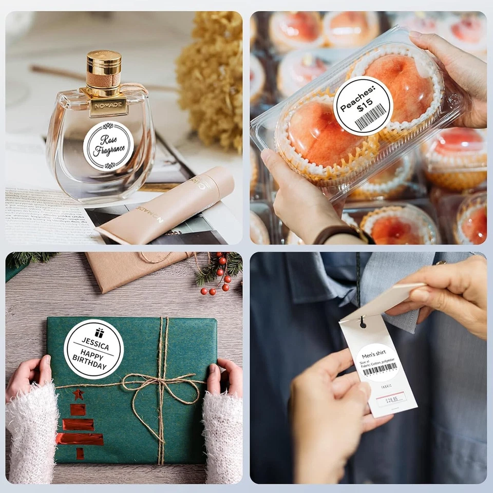 Устройство для изготовления этикеток NIIMBOT B1 с портативным термопринтером Bluetooth с лентой - Изображение 3 из 4