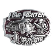 Fire Fighter Belt Buckle Fire Department FDT-03 