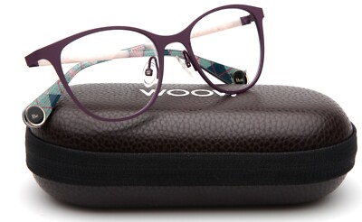 NEW WOOW Be Hot 1 Col 956M Matt Aubergine EYEGLASSES 50-19-138 B40mm