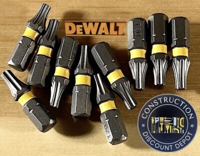 MaxFit T20 Bit Tip 1 Zoll (2,5 Cm) - 2er Pack, Präzise Passform, Langlebig Für Professionellen Einsatz