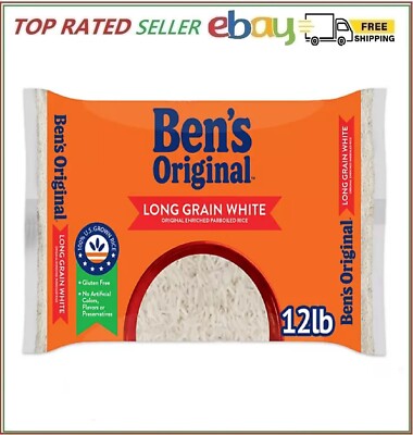 Ben's Original Long Grain Rice 12 Pound bag