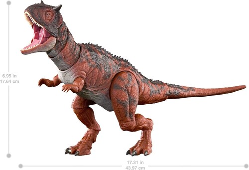 Mattel Jurassic World Hammond Collection Carnotaurus Dinosaur Figure Official