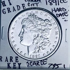 1891 CC MORGAN SILVER DOLLAR HI GRADE GENUINE U.S. MINT RARE KEY COIN 7951
