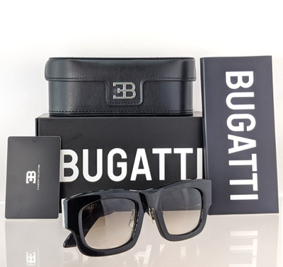 New! BUGATTI 48L-BK Elegant Cat Eye Luxury Black Sunglasses, Authentic New! BUGATTI 48L-BK Elegant Cat Eye Luxury Black Sunglasses main image 3