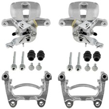 2 Bremssattel hinten für VW Eos 1F7 1F8 u 2 Halter Bremscheibe 282x12 mm PR-1KJ