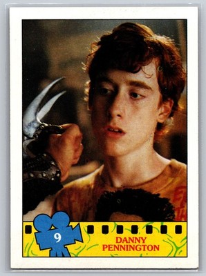 1990 Topps TMNT Movie Card #9 Danny Pennington Character Shredder Claw Card