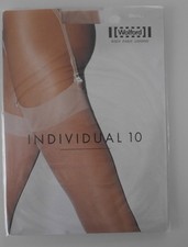 Absolute Rarity: Wolford Individual 10 Stocking Size S Color: Cosmetic Brown