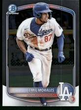 2025 Bowman #BCP-127 Emil Morales Chrome Prospects