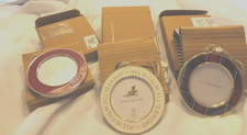 POTTERY BARN FRAME ORNAMENT LOT OF 3-ALL DIFFERENT NIB SEE PICS MINOR DEFECTS
