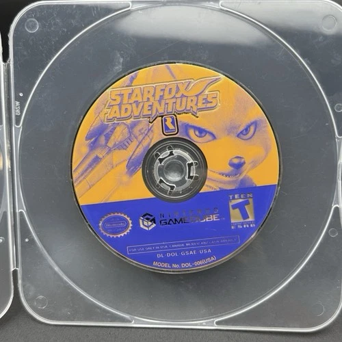 Starfox Adventures (Nintendo GameCube, 2002) Disc Only - TESTED