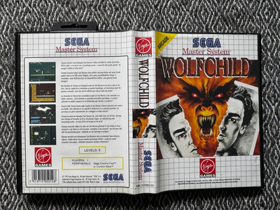 Master System Wolfchild Boxed & Complete PAL REGION FREE (Works in US)