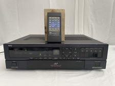 Vintage 1980?s NEC AV-300E Audio Video Amplifier & Remote Control Japan Working