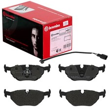 BREMBO BREMSBELÄGE + WARNKONTAKT HINTEN passend für BMW 3er E30 nur M3-Modelle