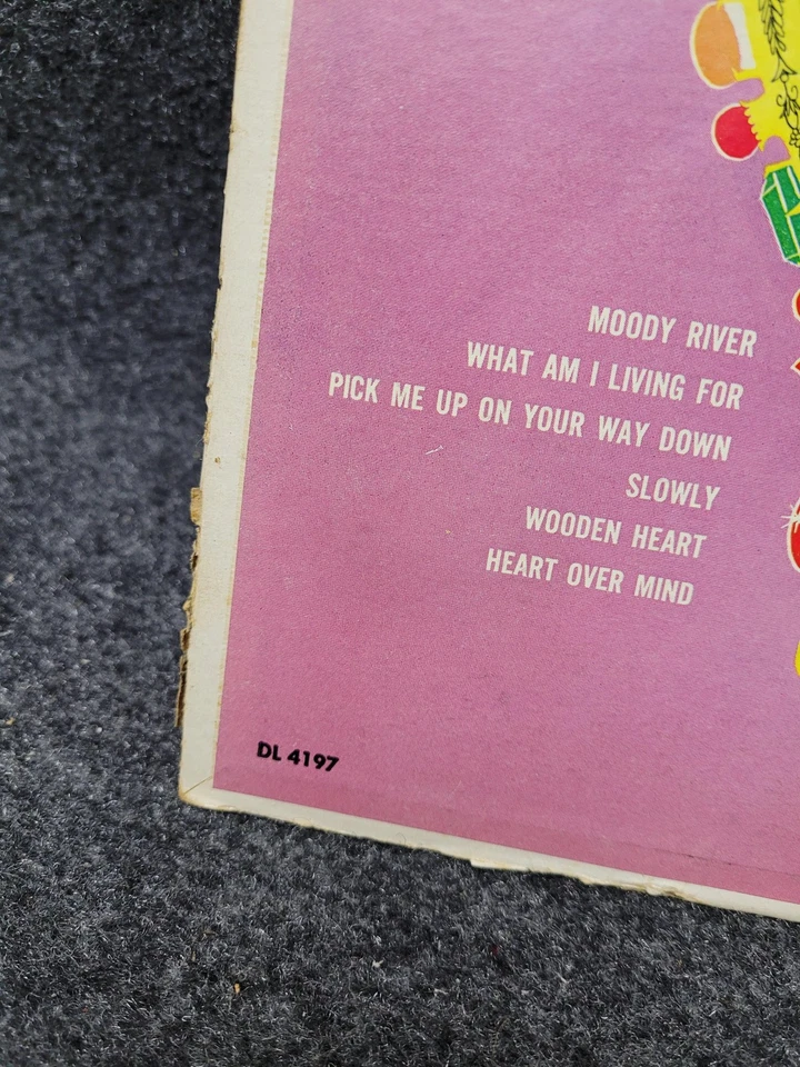 Vintage Kitty Wells Vinyl LP Queen of Country Music Mono Decca DL 4197 33 RPM Foto 2 de 4