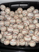 Lot Of 32 Used Rawlings Official Minor League Baseballs