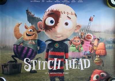 Steve Hudson's Stitch Head Original UK Quad Cinema Poster 2026