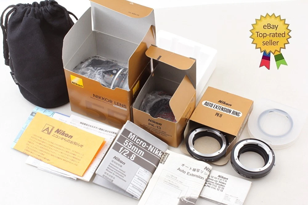 Nikon AI-S f/2.8 Camera Lenses 55mm Focal for sale - eBay