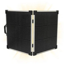 100-Watt Portable Folding Solar Panel. 12 volt output 4Patriots