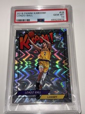 2018 Panini Lonzo Ball 💥 PSA 10 RC - Kaboom Rookie Grail - Low Pop 18 💎🔥🔥SSP